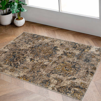 Morinville Teal Floral Rug - Quahog Bay Bedding