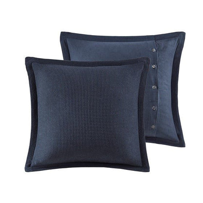 Madison Park Murphy Oversized Cotton Jacquard 8PC Comforter Set - Quahog Bay Bedding