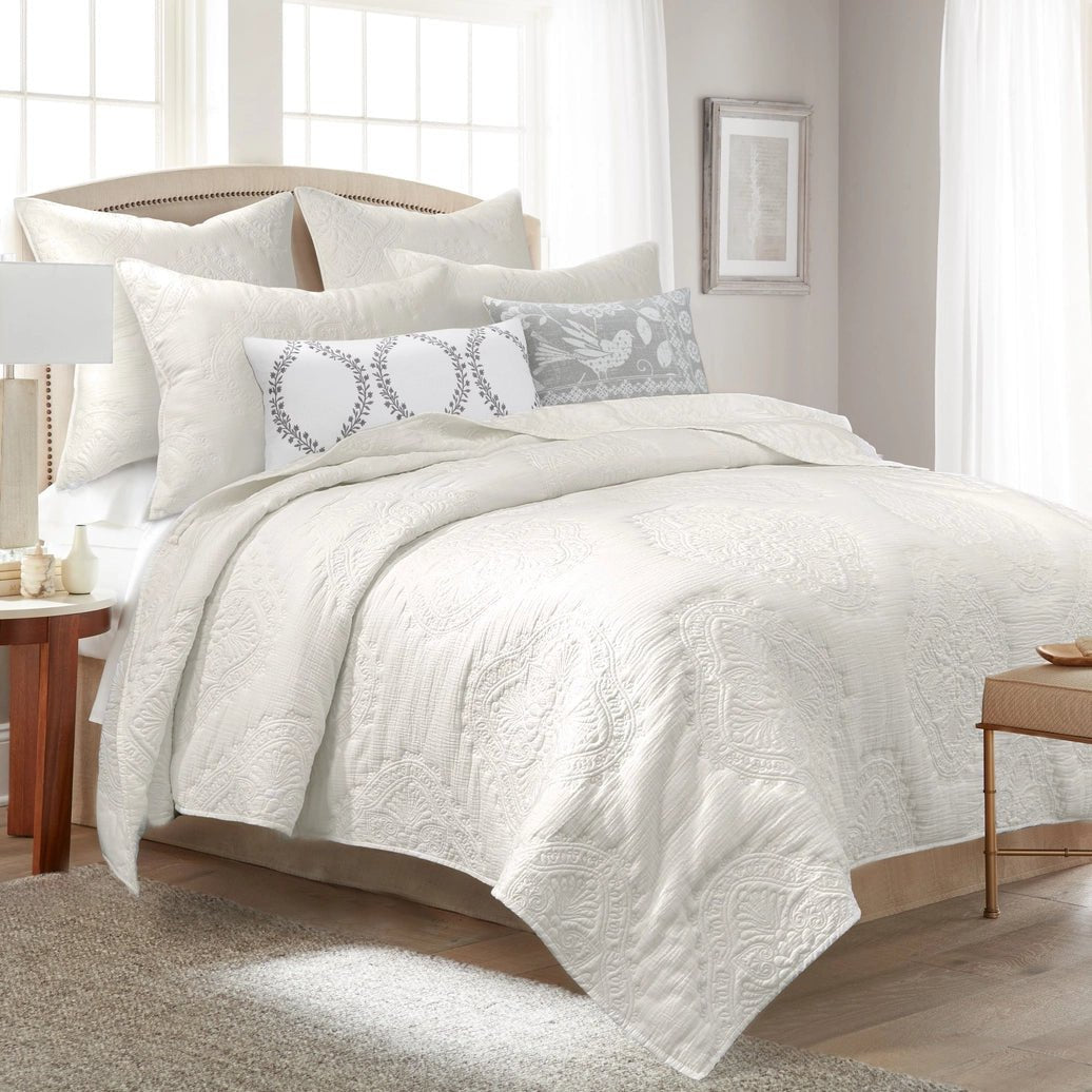 Muslin Stitch Quilt Set - Quahog Bay Bedding