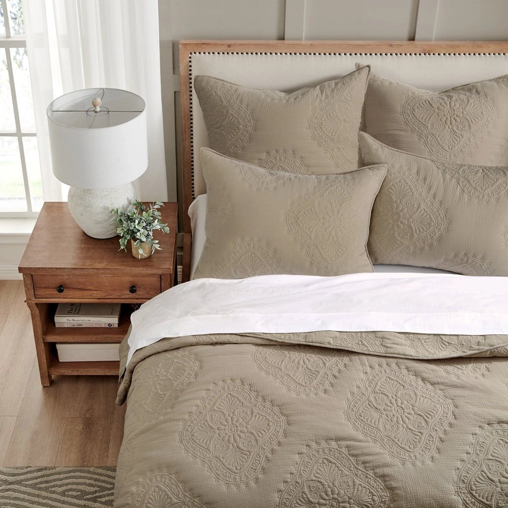 Muslin Stitch Quilt Set - Quahog Bay Bedding