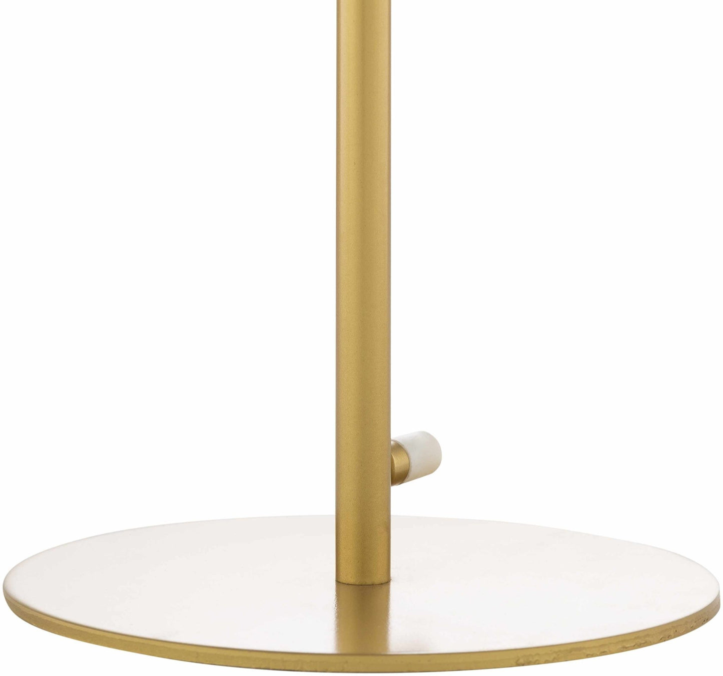 Mustard Modern Table Lamp with glass details for bedside or console tables - Quahog Bay Bedding