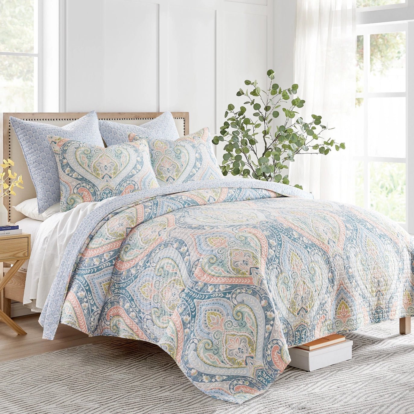 Nadita Euro Sham Set of 2 - Quahog Bay Bedding