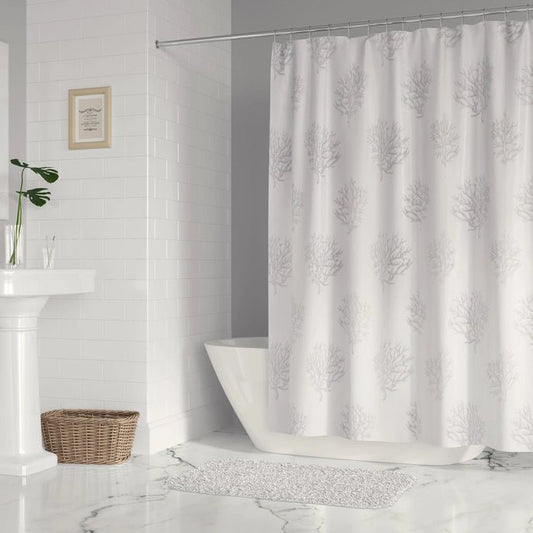 Nantucket Shower Curtain - Coastal Shower Curtains - Quahog Bay Bedding