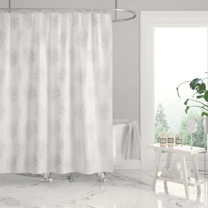 Nantucket Shower Curtain - Coastal Shower Curtains - Quahog Bay Bedding