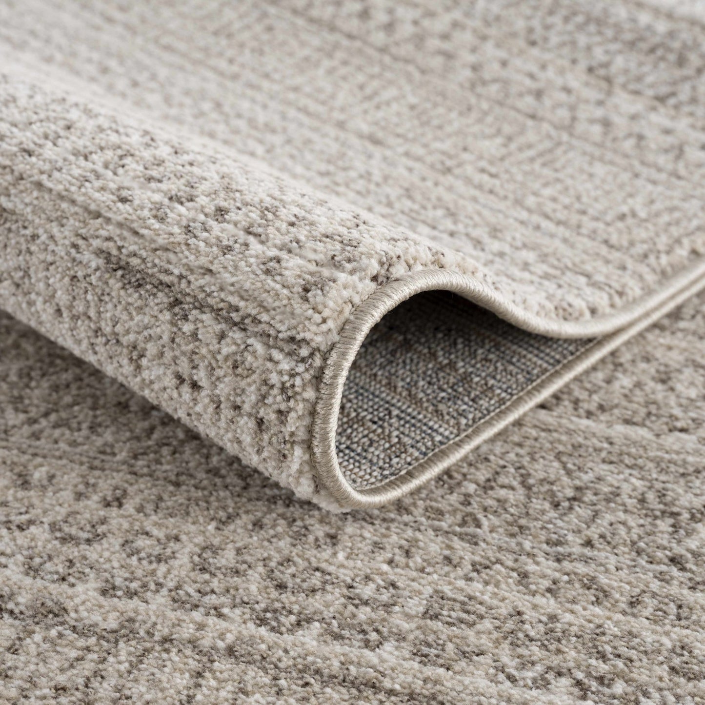 Nate Beige Tribal High Pile Carpet - Quahog Bay Bedding