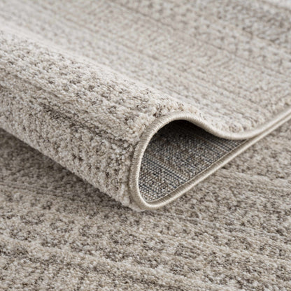 Nate Beige Tribal High Pile Carpet - Quahog Bay Bedding