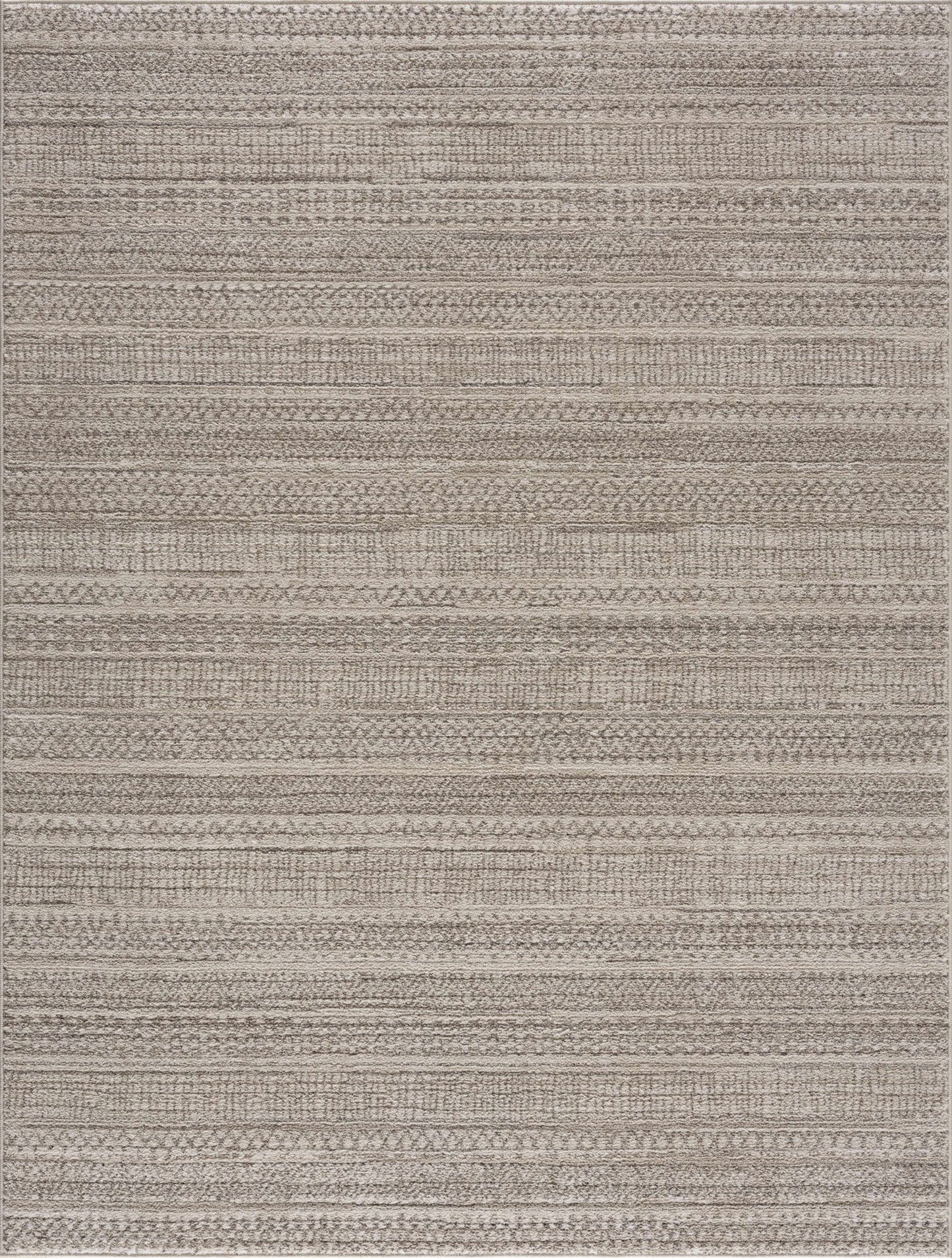 Nate Beige Tribal High Pile Carpet - Quahog Bay Bedding
