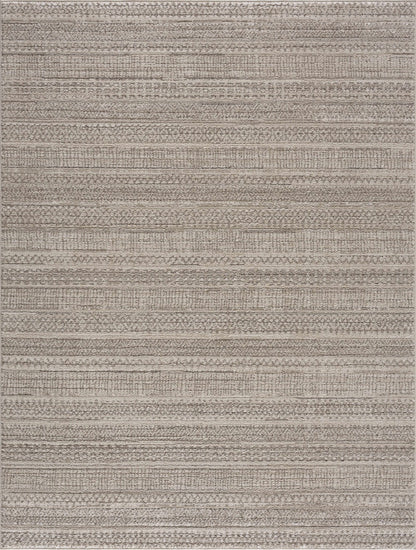Nate Beige Tribal High Pile Carpet - Quahog Bay Bedding