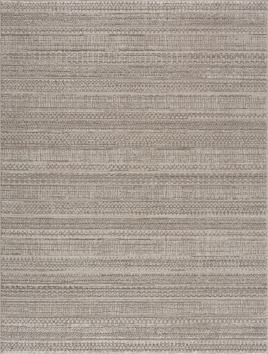 Nate Beige Tribal High Pile Carpet - Quahog Bay Bedding