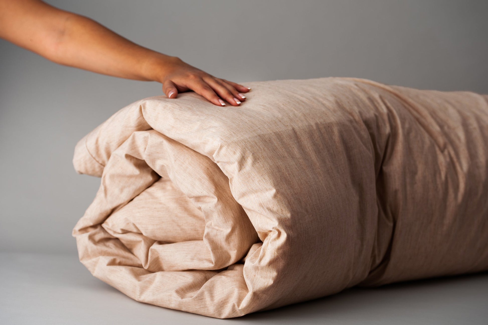 Natural Colored Cotton Duvet Cover Set - American Made With USA Grown Cotton - Quahog Bay Bedding