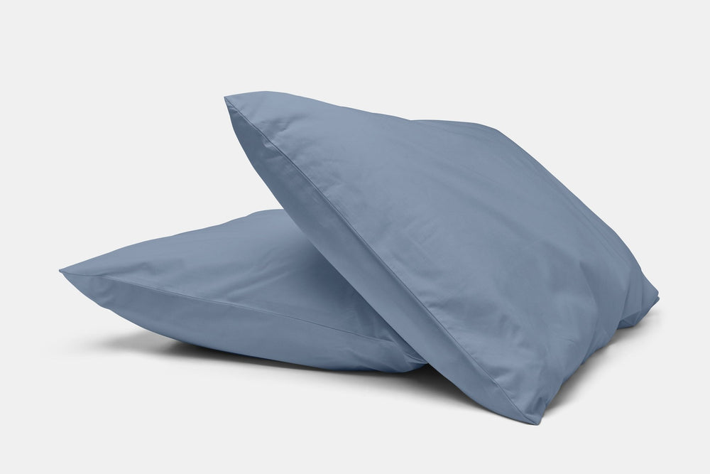 USA Made Natural Cotton Pillowcases - Soft and Sustainable - Quahog Bay Bedding