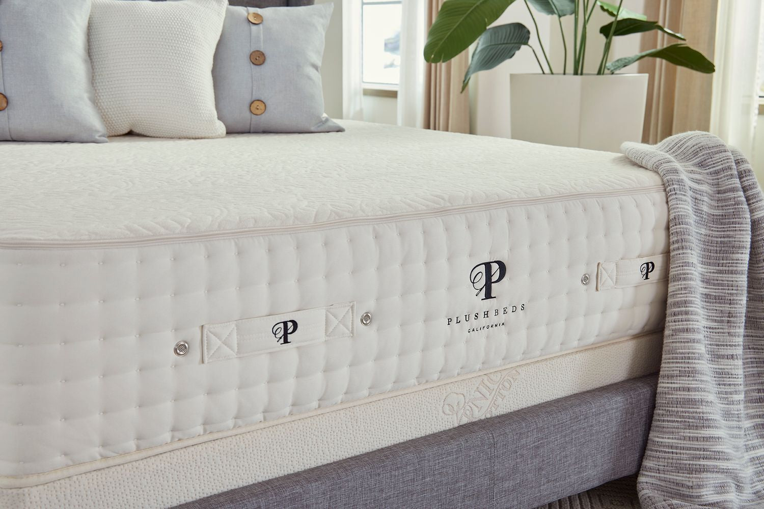 Natural Latex Mattress - The Natural Bliss - American Made - Made in the USA Mattresses - Quahog Bay Bedding