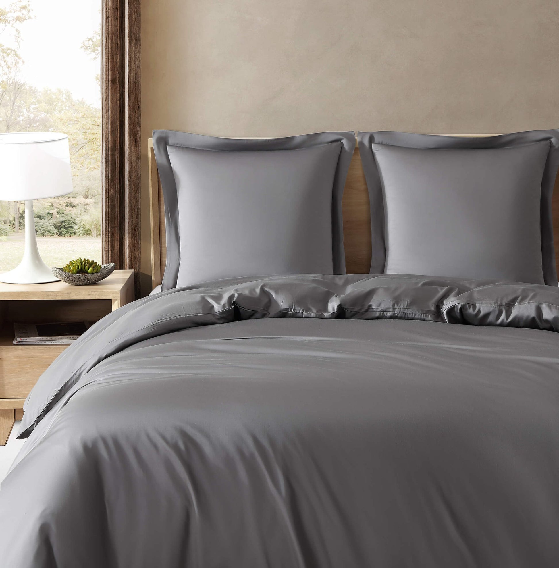 Natural Premium Bamboo Euro Sham - Quahog Bay Bedding