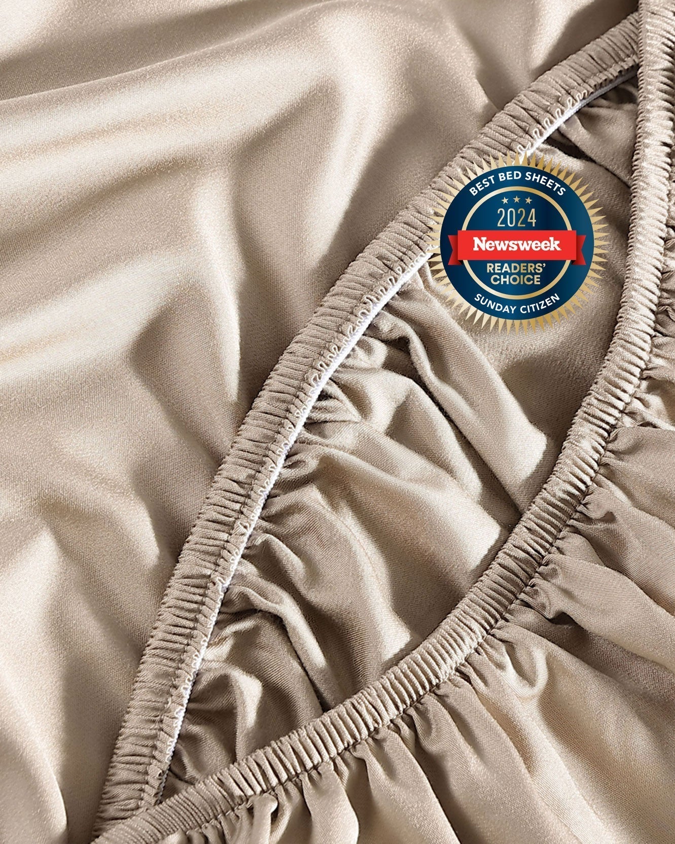 Natural Premium Bamboo Fitted Sheet - Quahog Bay Bedding