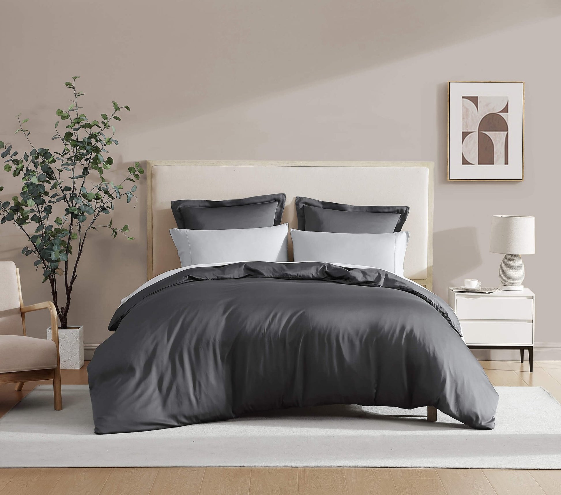 Natural Premium Bamboo Pillowcase Set - Quahog Bay Bedding