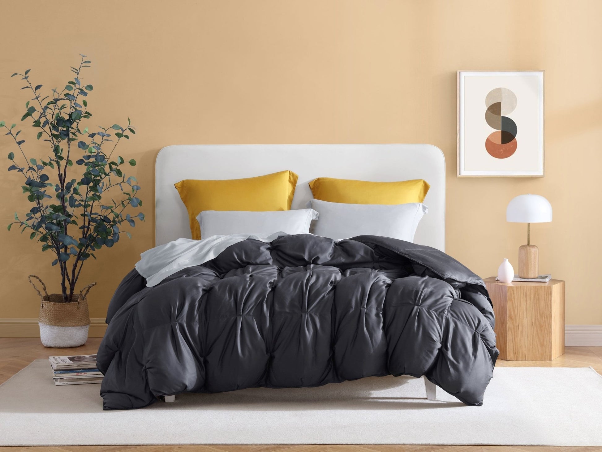 Natural Premium Bamboo Sham Set - Quahog Bay Bedding