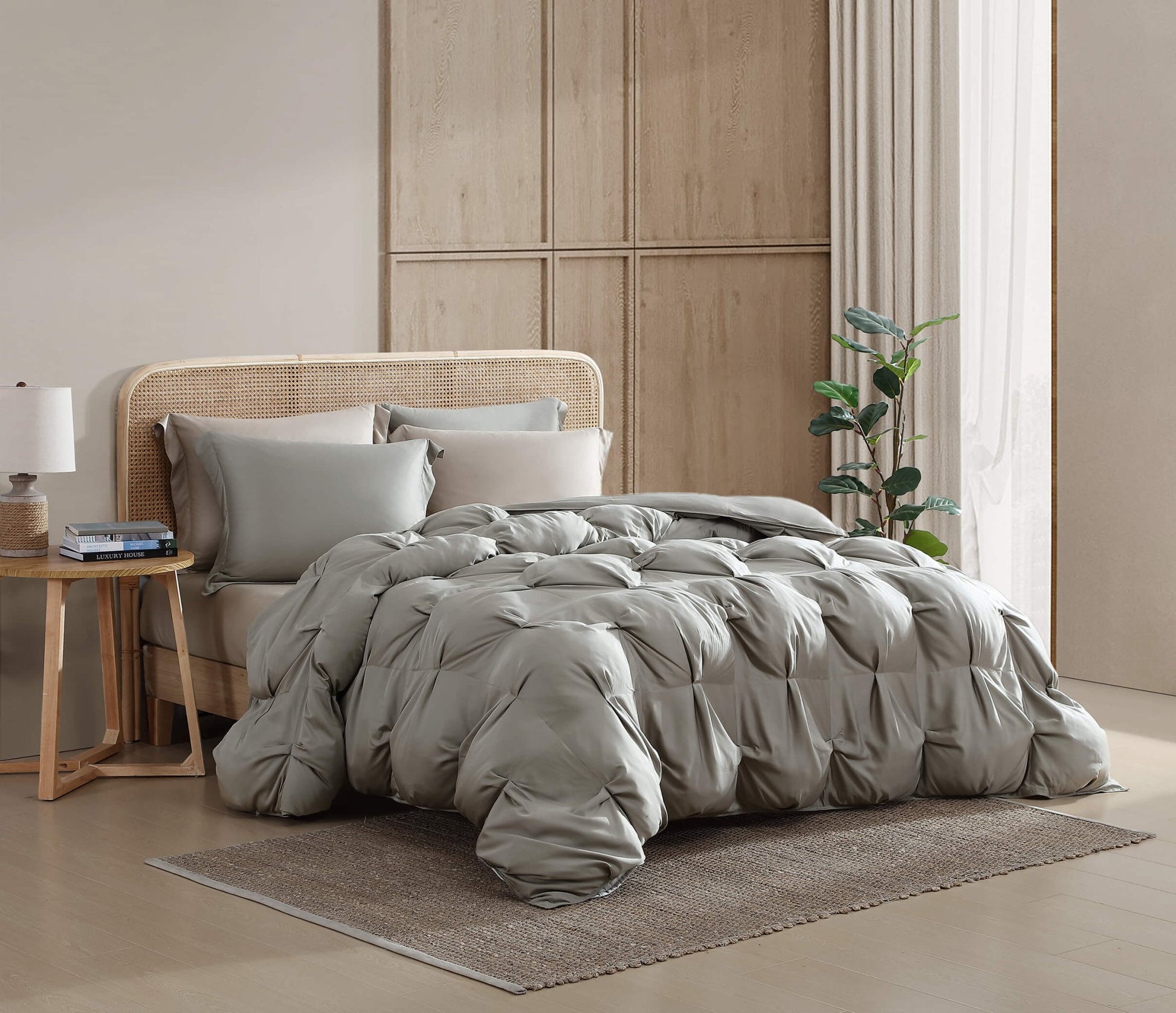 Natural Premium Bamboo Sham Set - Quahog Bay Bedding