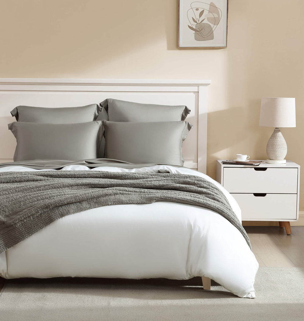 Natural Premium Bamboo Sham Set - Quahog Bay Bedding