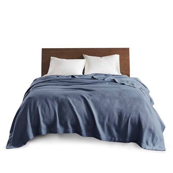 Nautical 9PC Bedding Ensemble Queen Navy Blue Hues - Quahog Bay Bedding