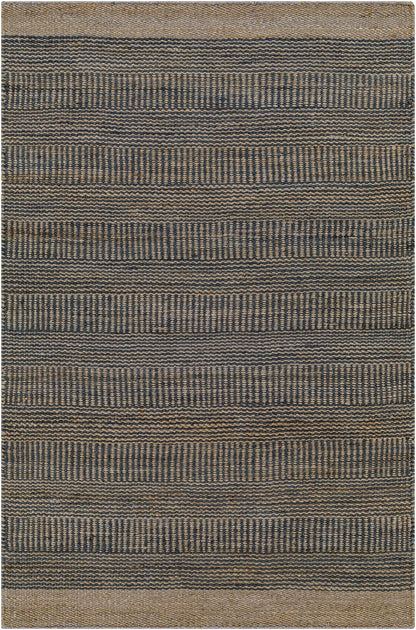 Navy Elle Jute Rug - Quahog Bay Bedding
