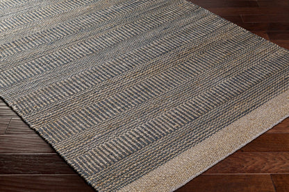 Navy Elle Jute Rug - Quahog Bay Bedding