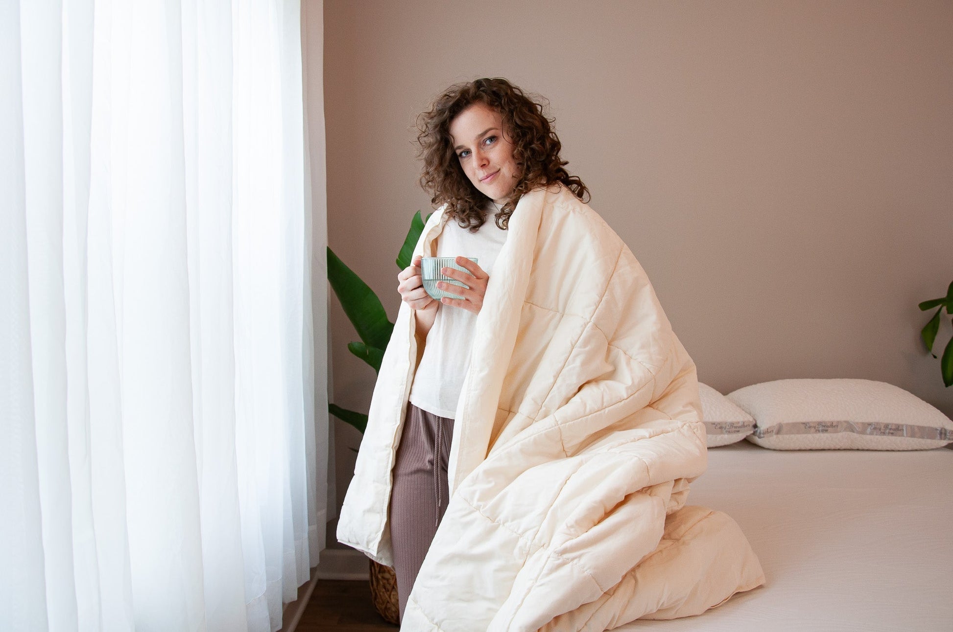 Nest Bedding Washable Wool Comforter - Quahog Bay Bedding