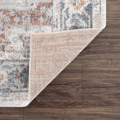 Neta Red & Blue Flat Pile Washable Rug - Quahog Bay Bedding