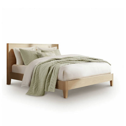 New! Botanical Leaves 3 Piece Cotton Quilt Set - Floral Quilt Sets - Sage - Quahog Bay Bedding