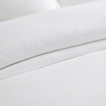 NEW! Luxury Cotton Tencel Silky Comforter Set - Matelassé Comforter Sets - Quahog Bay Bedding