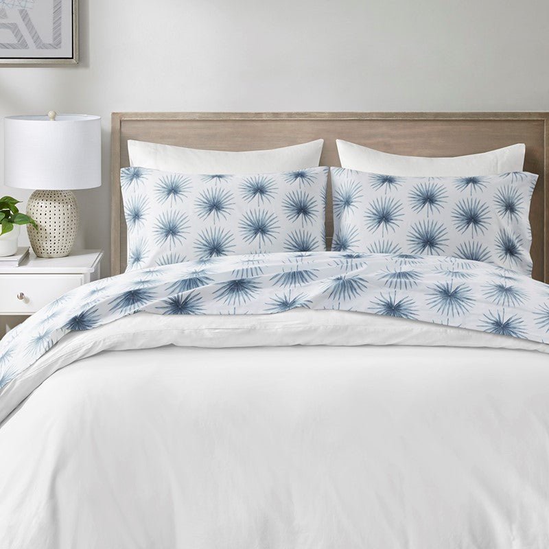 New! Nautical And Coastal Print Blue Palmetto Sheet Sets - 100% Cotton - Percale - Quahog Bay Bedding