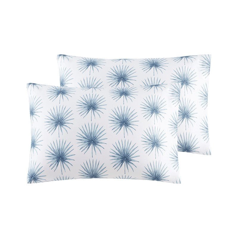 New! Nautical And Coastal Print Blue Palmetto Sheet Sets - 100% Cotton - Percale - Quahog Bay Bedding