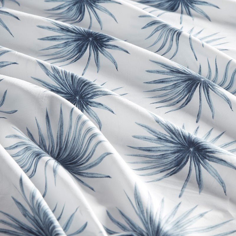 New! Nautical And Coastal Print Blue Palmetto Sheet Sets - 100% Cotton - Percale - Quahog Bay Bedding
