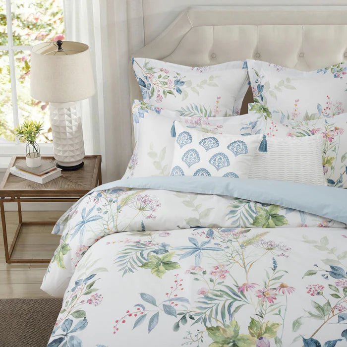 New! Seraphine Blooms Duvet Set - Floral Duvets - Quahog Bay Bedding