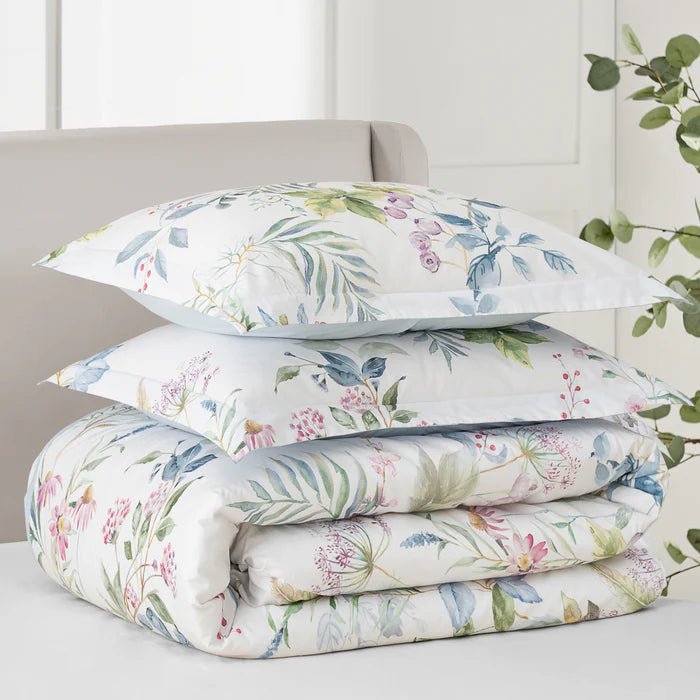 New! Seraphine Blooms Duvet Set - Floral Duvets - Quahog Bay Bedding
