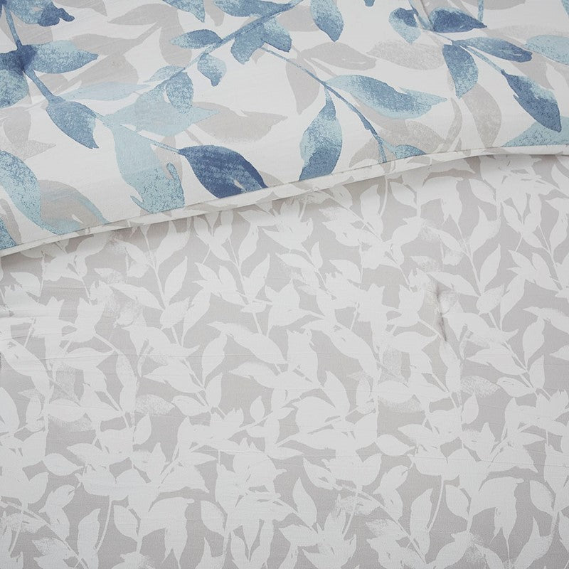 New! Sofia Reversible Comforter Set with Bed Sheets - Floral Botanical Comforters - Quahog Bay Bedding