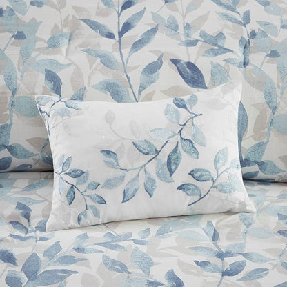 New! Sofia Reversible Comforter Set with Bed Sheets - Floral Botanical Comforters - Quahog Bay Bedding