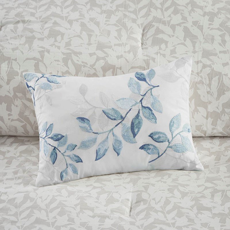 New! Sofia Reversible Comforter Set with Bed Sheets - Floral Botanical Comforters - Quahog Bay Bedding