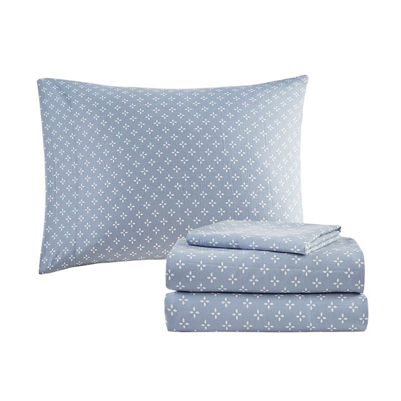 New! Sofia Reversible Comforter Set with Bed Sheets - Floral Botanical Comforters - Quahog Bay Bedding