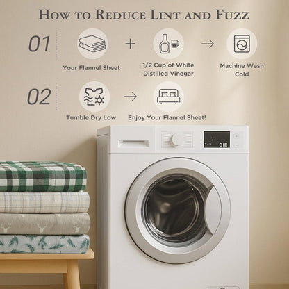 New! Woolrich 100% Cotton Printed Flannel Sheet Set - Stag Head - Quahog Bay Bedding