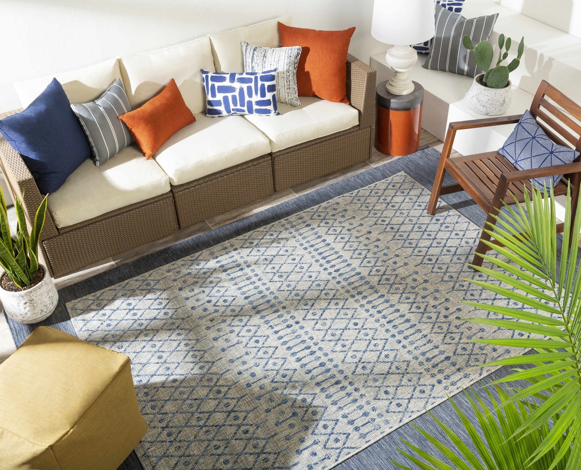 Newbern Outdoor Rug - Quahog Bay Bedding