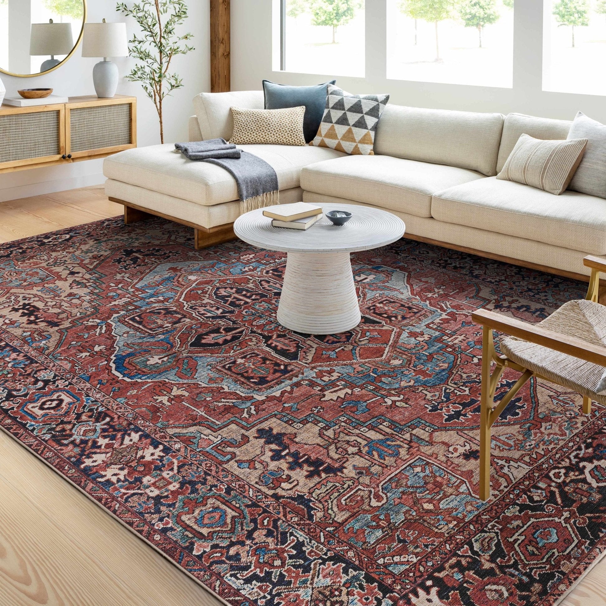 Neyland Washable Area Rug - Quahog Bay Bedding