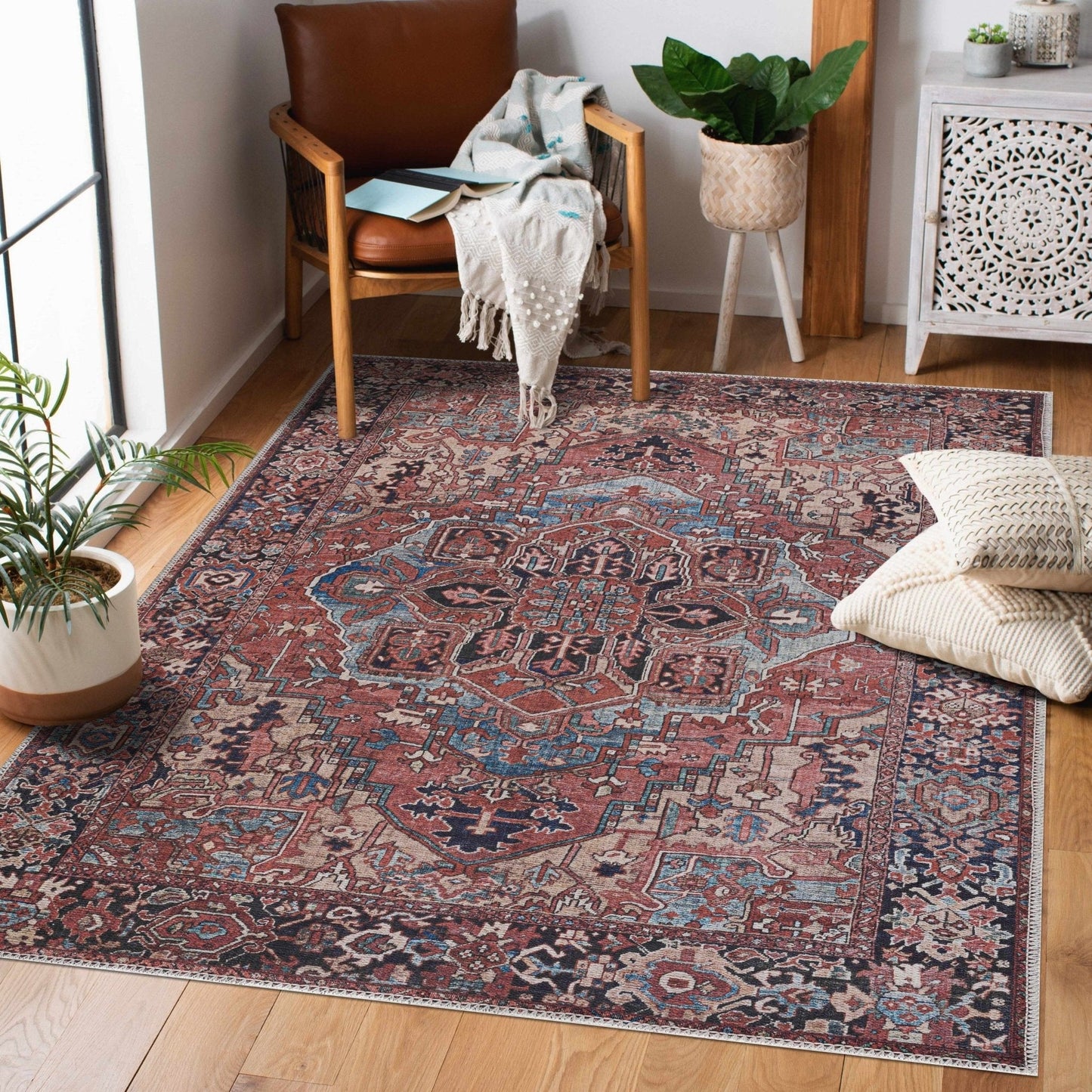 Neyland Washable Area Rug - Quahog Bay Bedding