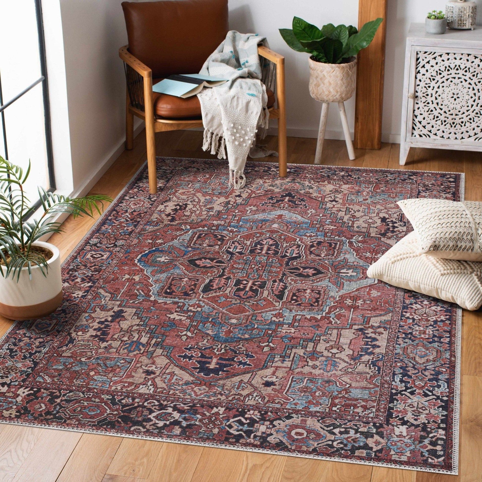 Neyland Washable Area Rug - Quahog Bay Bedding