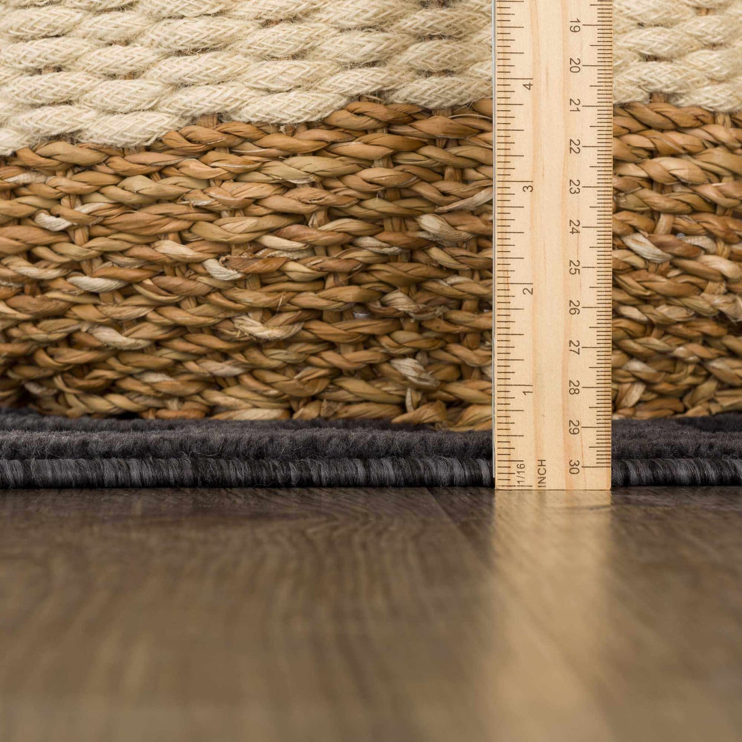 Nuri Black Outdoor Rug - Quahog Bay Bedding