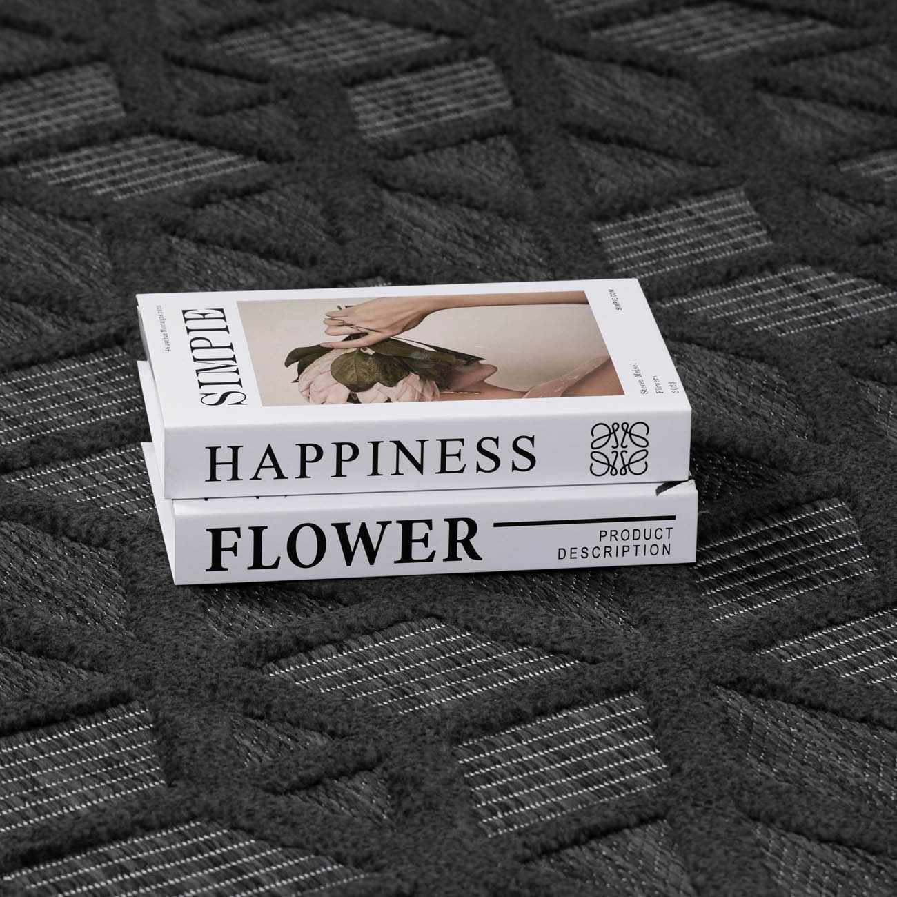 Nuri Black Outdoor Rug - Quahog Bay Bedding
