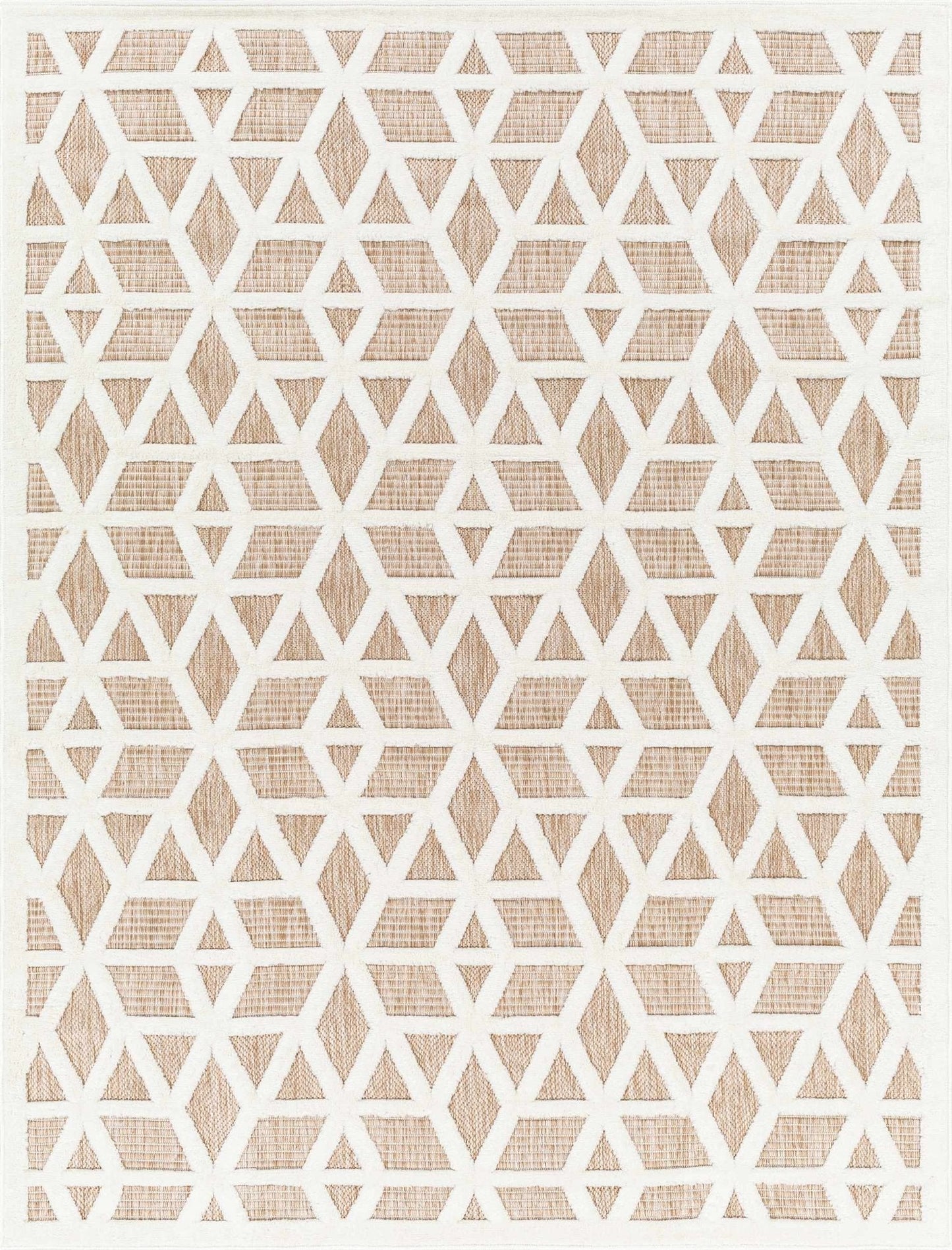 Nuri Tan Outdoor Rug - Quahog Bay Bedding