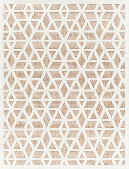 Nuri Tan Outdoor Rug - Quahog Bay Bedding