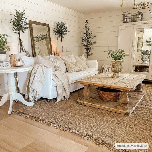 Oaks Perfect Flatweave Jute Rug - Quahog Bay Bedding