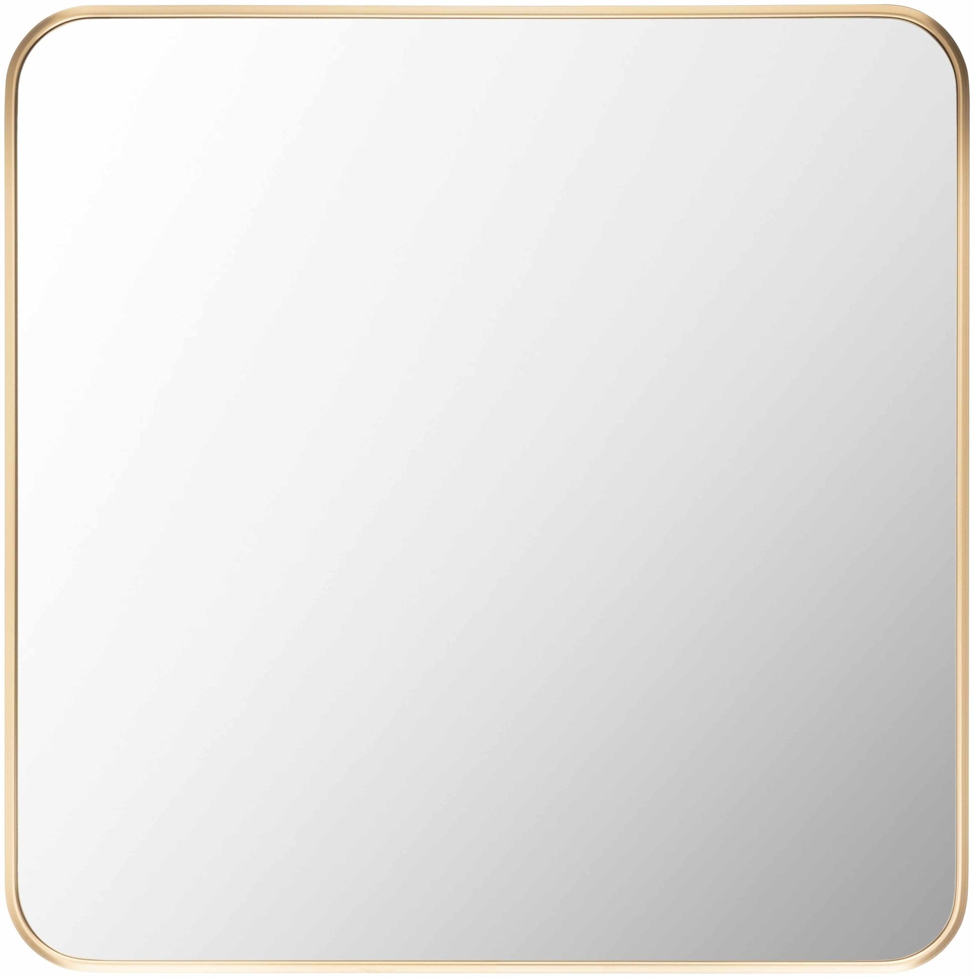 Ockenfels Modern Arched Gold Wall Mirror - Quahog Bay Bedding