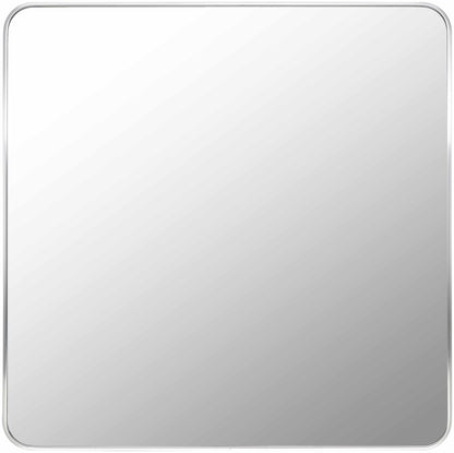 Ockenfels Modern Arched Silver Gray Wall Mirror - Quahog Bay Bedding